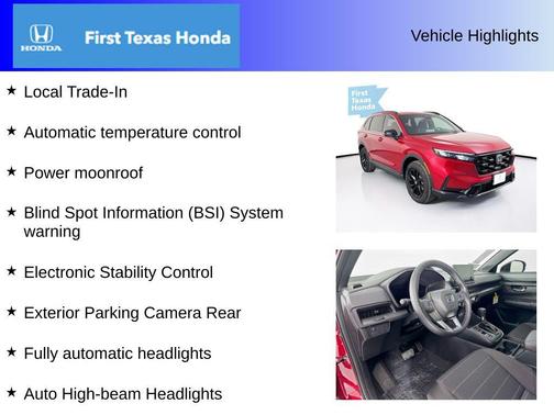 2025 Honda CR-V Hybrid Sport