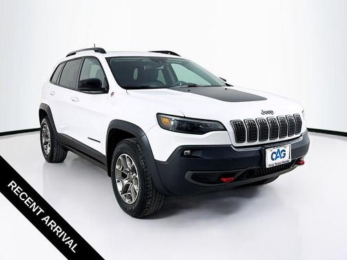 Bright White Clearcoat 2022 Jeep Cherokee Trailhawk