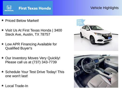 2020 Honda HR-V AWD Touring