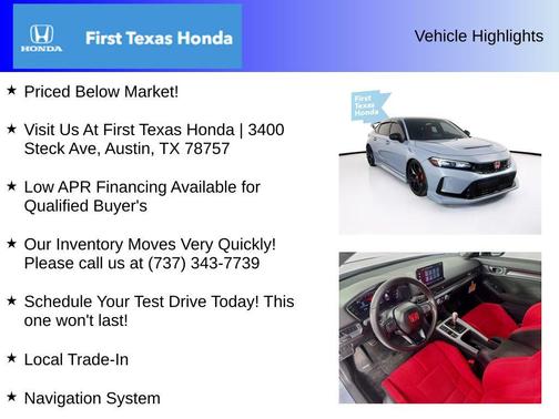 2024 Honda Civic Type R Base