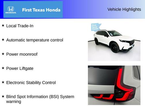 2025 Honda CR-V Hybrid Sport AWD