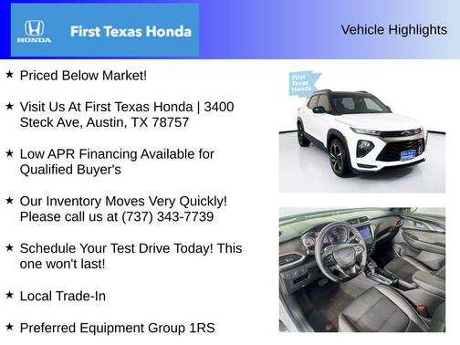 2021 Chevrolet Trailblazer RS