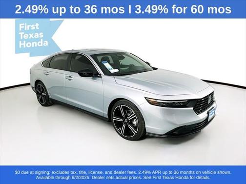 2025 Honda Accord Hybrid Base