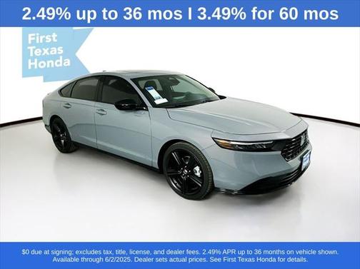 2025 Honda Accord Hybrid Base