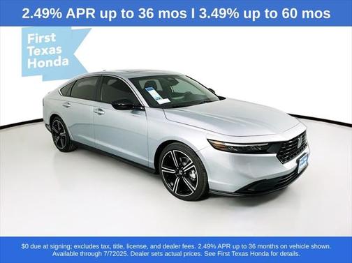 2025 Honda Accord Hybrid Base