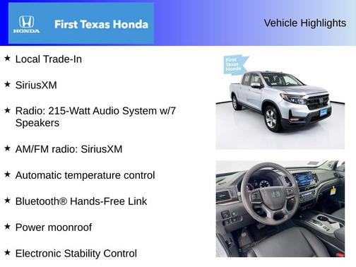 2025 Honda Ridgeline RTL