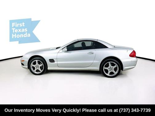 Brilliant Silver Metallic 2003 Mercedes-Benz SL-Class SL 500