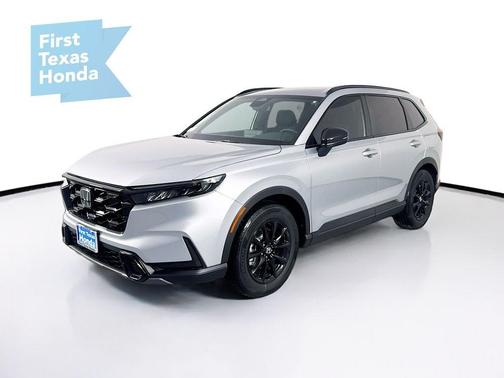 Solar Silver Metallic 2026 Honda CR-V Hybrid Sport FWD
