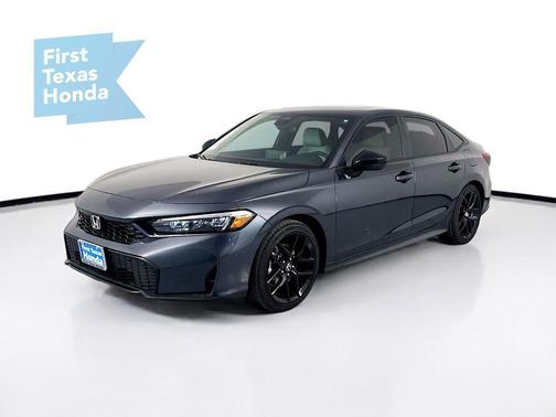 Meteorite Gray Metallic 2026 Honda Civic Hybrid Sport