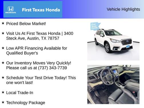 2021 Subaru Ascent Limited 7-Passenger