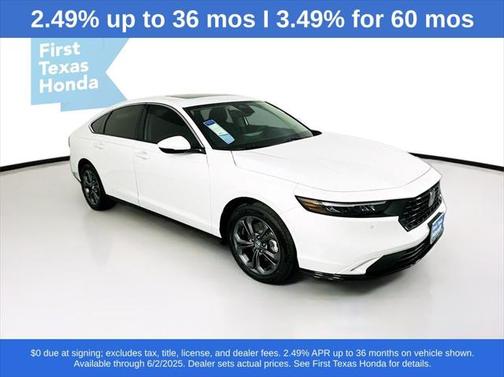 2025 Honda Accord Hybrid EX-L
