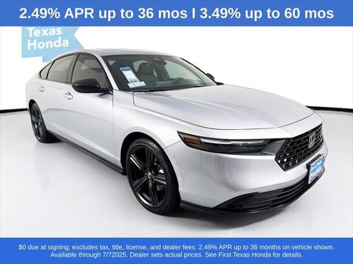2025 Honda Accord Hybrid Base