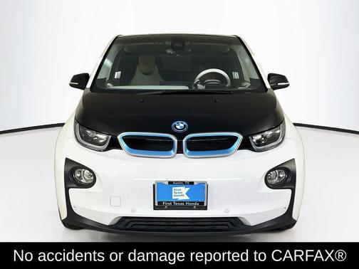 Capparis White w/BMW i Frozen Blue Accent 2015 BMW i3 Base w/Range Extender