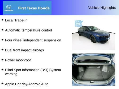 2025 Honda Accord Sport SE 1.5T