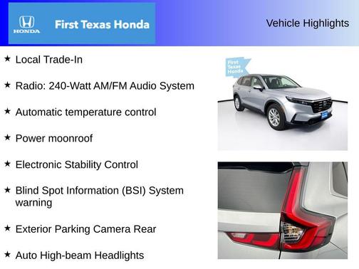 2025 Honda CR-V EX 2WD