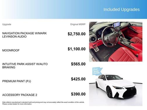 2021 Lexus IS 350 Base