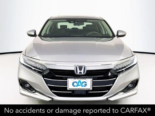 Lunar Silver Metallic 2021 Honda Accord Hybrid EX