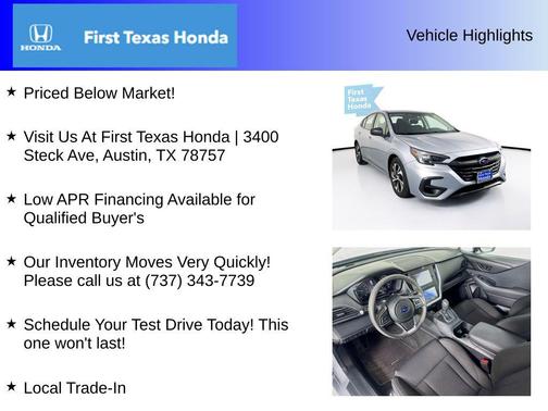 2023 Subaru Legacy Base