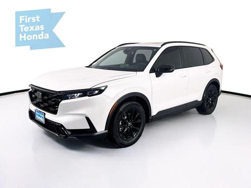 Platinum White Pearl 2026 Honda CR-V Hybrid Sport-L FWD