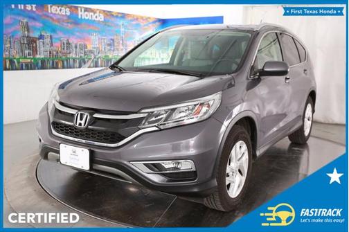 Gray 2016 Honda CR-V EX-L