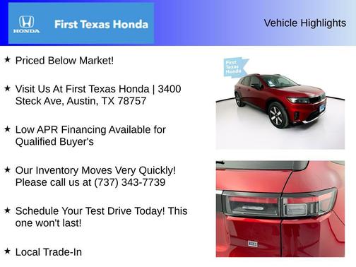 2025 Honda Prologue Touring