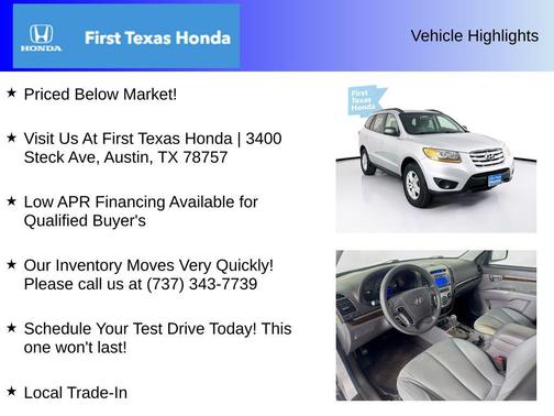 2011 Hyundai SANTA FE GLS