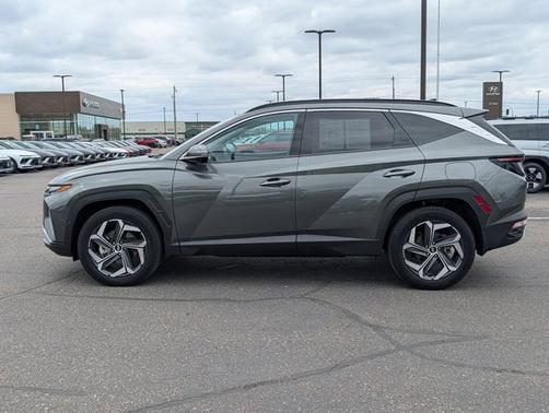 Gray 2023 Hyundai TUCSON Limited