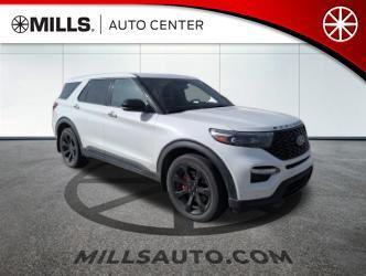 White 2021 Ford Explorer ST
