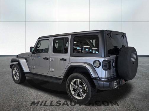 Billet Silver Metallic Clearcoat 2018 Jeep Wrangler Unlimited Sahara