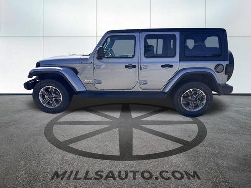 Billet Silver Metallic Clearcoat 2018 Jeep Wrangler Unlimited Sahara