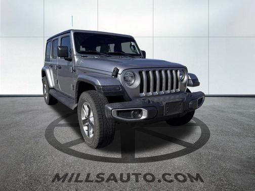 Billet Silver Metallic Clearcoat 2018 Jeep Wrangler Unlimited Sahara