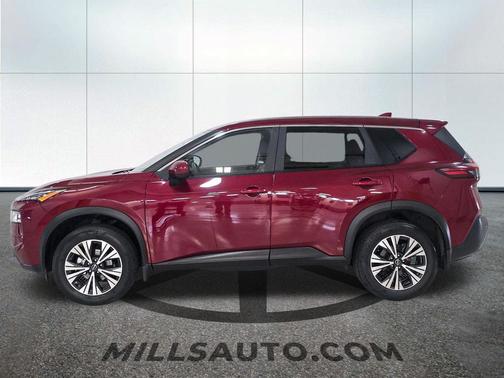 Scarlet Ember Tintcoat 2023 Nissan Rogue SV