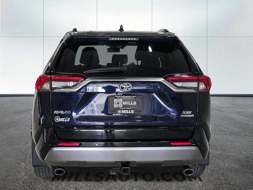 Blueprint w/Black Roof 2019 Toyota RAV4 Hybrid SE