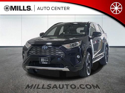 Blueprint w/Black Roof 2019 Toyota RAV4 Hybrid SE