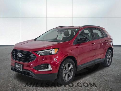 Rapid Red Metallic Tinted Clearcoat 2023 Ford Edge SEL