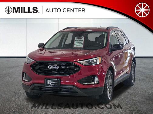 Rapid Red Metallic Tinted Clearcoat 2023 Ford Edge SEL