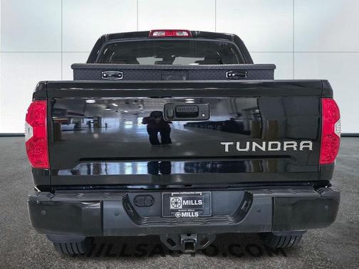 Midnight Black Metallic 2019 Toyota Tundra Platinum