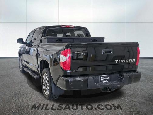 Midnight Black Metallic 2019 Toyota Tundra Platinum