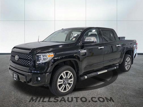 Midnight Black Metallic 2019 Toyota Tundra Platinum