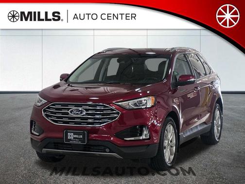 Ruby Red Metallic Tinted Clearcoat 2019 Ford Edge Titanium
