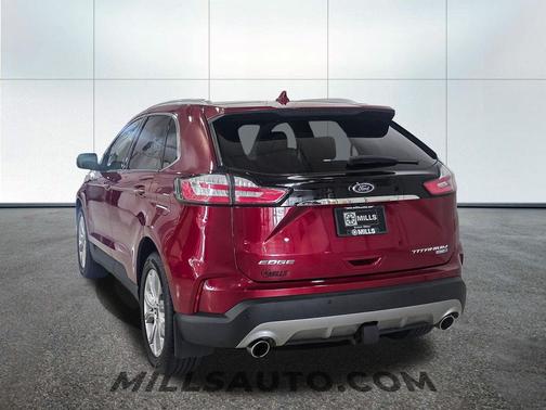 Ruby Red Metallic Tinted Clearcoat 2019 Ford Edge Titanium
