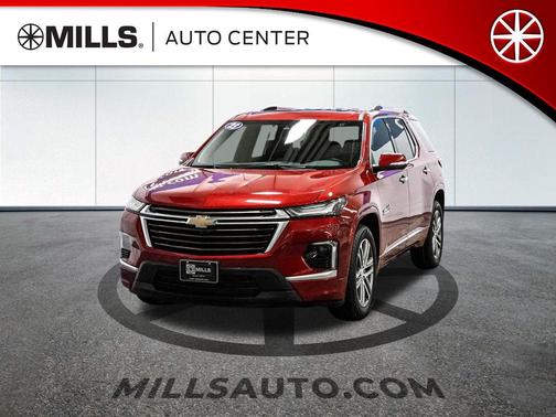 Radiant Red Tintcoat 2023 Chevrolet Traverse High Country SUV
