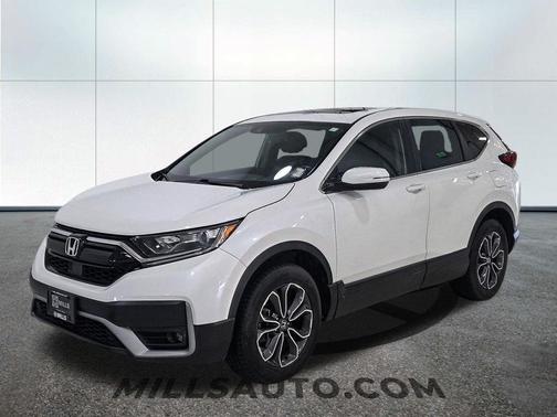 Platinum White Pearl 2020 Honda CR-V AWD EX-L
