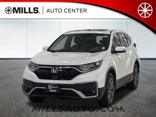 Platinum White Pearl 2020 Honda CR-V AWD EX-L