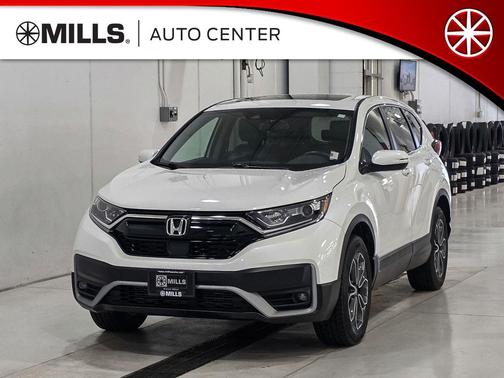 Platinum White Pearl 2020 Honda CR-V AWD EX-L