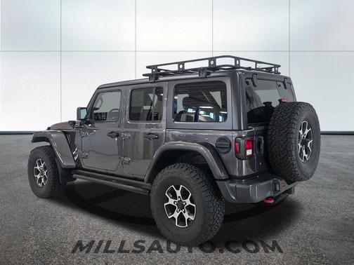 Granite Crystal Metallic Clearcoat 2020 Jeep Wrangler Unlimited Rubicon