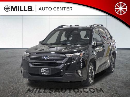 Crystal Black Silica 2025 Subaru Forester Premium