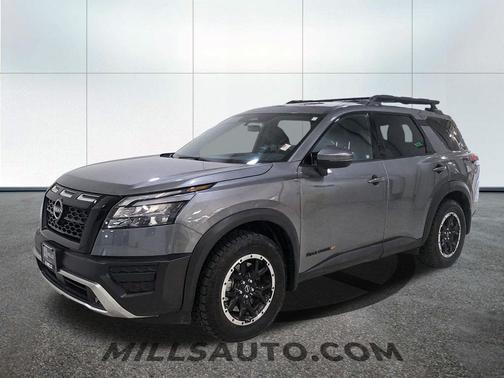 Gun Metallic 2024 Nissan Pathfinder Rock Creek 4WD