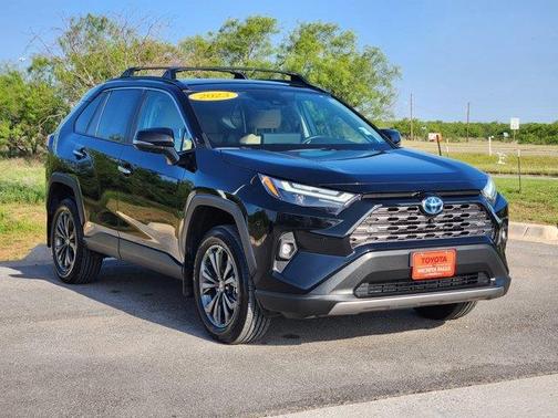 Midnight Black Metallic 2023 Toyota RAV4 Hybrid Limited