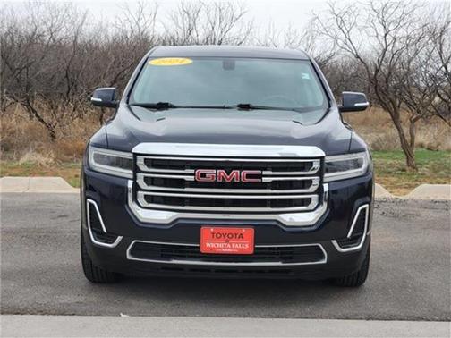 Midnight Blue Metallic 2021 GMC Acadia FWD SLE